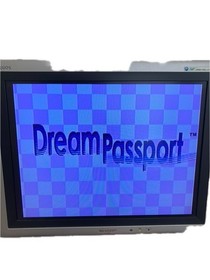 SEGA Dreamcast console with AV cable