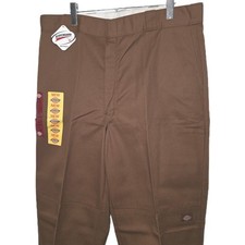 2005 Vintage Y2k Dickies Double Knee Mulit Pocket Work Pants NWT 38X34 Brown