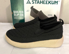Staheekum Women's Quilted Cushioned Footbed Slip On Shoes - SIZE 8, 9 - BLACK