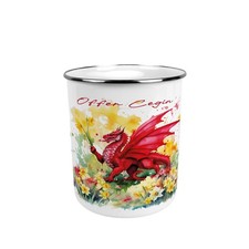 Welsh Dragon Metal Kitchen Utensil Storage Pot - Offer Cegin - Kitchen Gift