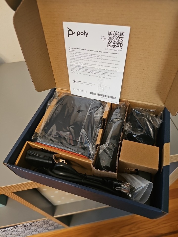 Poly Rove 20 + B1 Single Cell DECT Base Station Kit | eBay