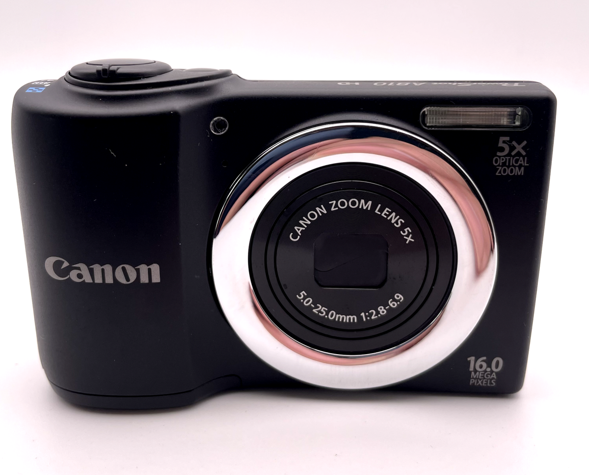 Canon PowerShot A810 16.0MP Digital Camera Black – Turns On