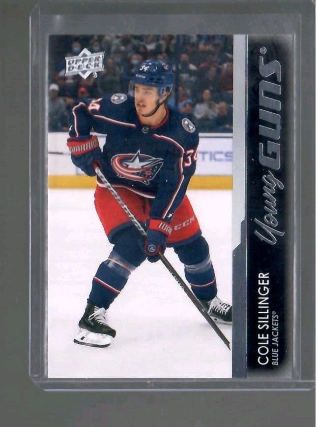 2021 UPPER DECK #498 COLE SILLINGER YOUNG GUNS RC ROOKIE