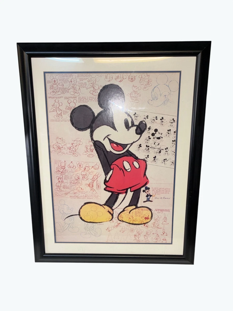 Mickey Mouse Art In Disney Posters, Prints & Lithos (1968-Now) for