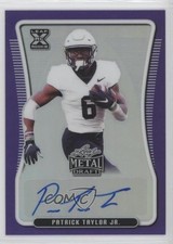 2020 Leaf Metal Draft Purple Rainbow 13/25 Patrick Taylor Jr #BA-PTJ Auto 0c6