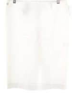 ANJA GOCKEL Bleistiftrock Damen Rock Gr. DE 38 wollweiß Elegant