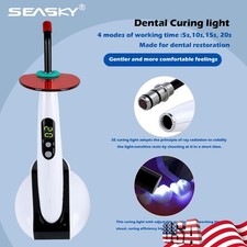 Woodpecker Style Dental LED Wireless Cordless Curing Light Lamp 1500mw LED-B