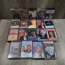 Kenny Rogers Cassette Country Music Lot of 19 Vintage - See Photos For Titles