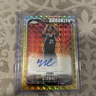 2024 Topps Chrome Basketball Gold Geometric Refractor Noah Clowney #TCA-NC