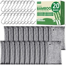 20Pack Activated Charcoal Odor Absorber, Odor Eliminator for Strong 0dor,Shoe...