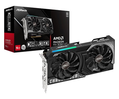 ASROCK AMD Radeon RX 9060 XT Challenger 16GB OC 16GB GDDR6