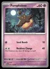 Pumpkaboo Normal Common SV04: Paradox Rift 077/182 NM