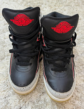 Jordan Air Jordan Boys High-Top Athletic Sneakers Black/Red/Gray US 8.5