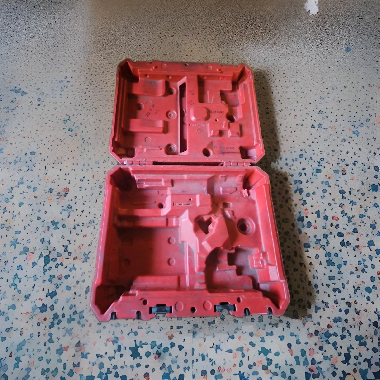 Milwaukee 2850-22CT HARD CASE ONLY Fits Impact Driver, 2 Batteries and Charger