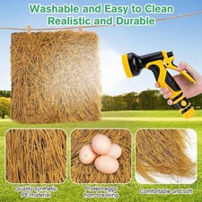 6 Pieces Chicken Nesting Pads Nesting Box Liners for Egg Laying Poultry Coop
