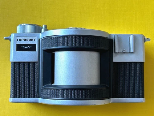 KMZ Horizon 35mm Film Panoramic Camera. Горизонт.