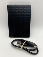 Seagate Expansion 2TB USB 3.0 Portable External HDD Black Memory Wiped