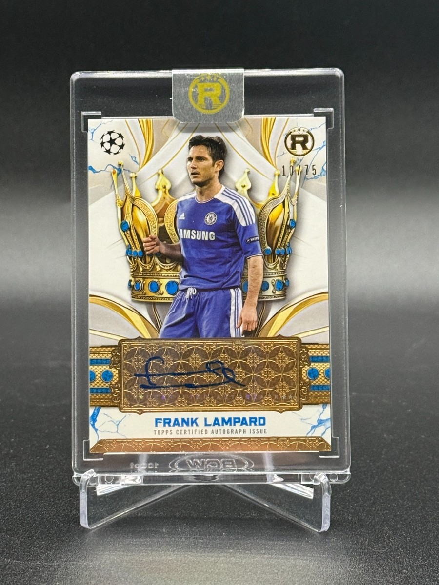 22-23 Topps LAMPARD ランパード 直筆サイン 25シリ 2024-25 Topps Reverence Uefa Club Competitions - Crowned Legend