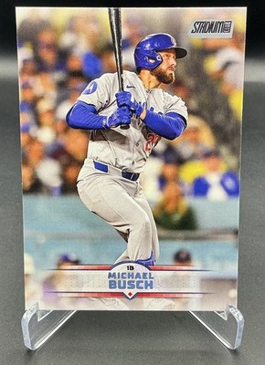 2025 Topps Stadium Club - Michael Busch #3 - Chicago Cubs