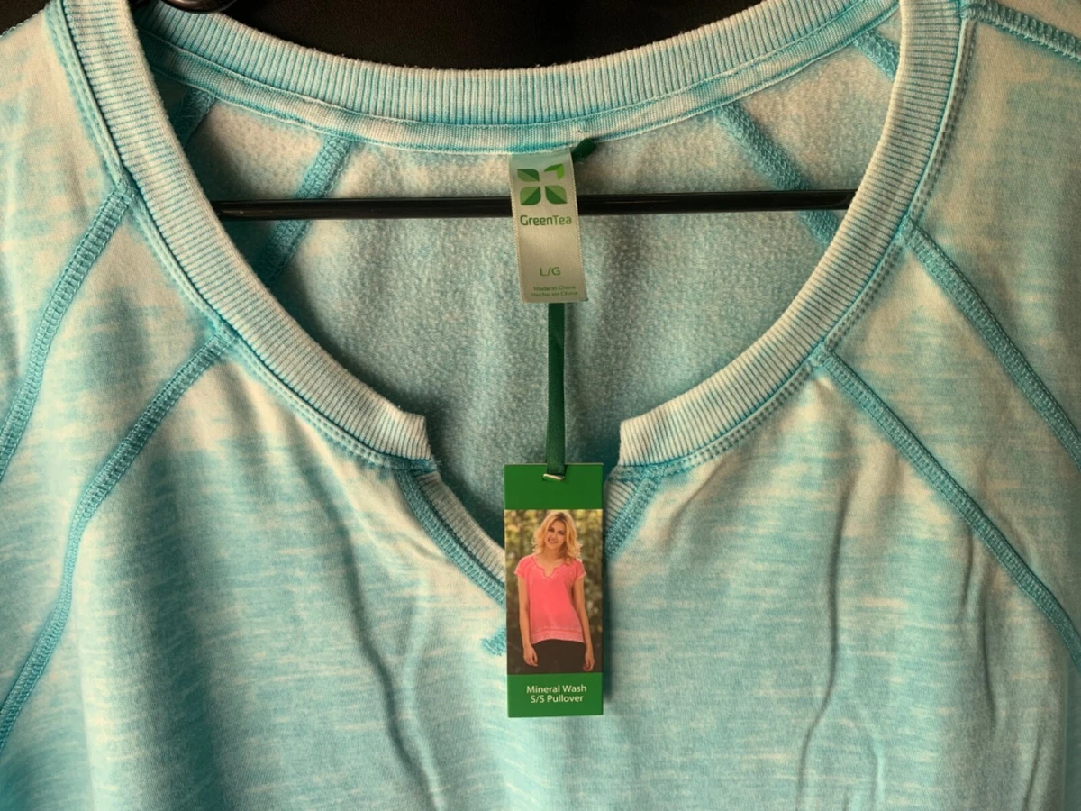 Green tea mineral sales wash sweatshirt