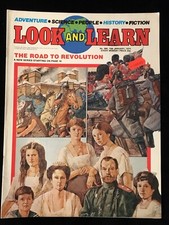 LOOK AND LEARN MAGAZINE-The Road To Revolution-January 1979