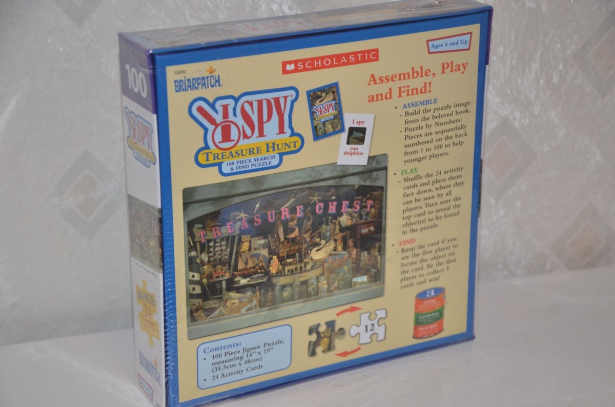 University Games Spy Treasure Hunt Puzzle – 100 Teile, Mit Suchspiel, Ab 5 Jahren