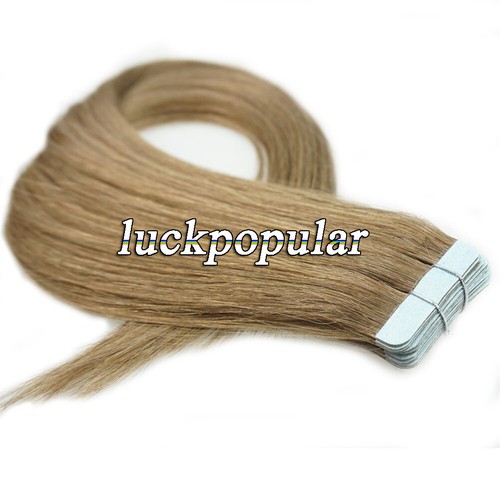 Super Cinta en Cabello Extensiones de Piel PU Trama Invisible Indian Remy 100% Cabello Humano - Imagen 36 de 92