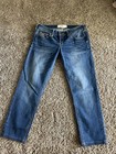 WOMENS HOLLISTER BLUE JEAN SIZE 5L — photo 1