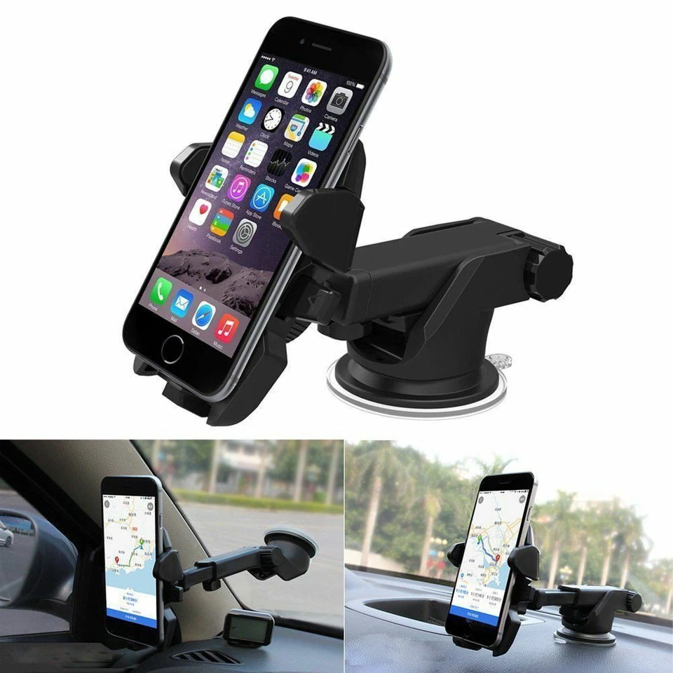 Universal Car Holder Windshield Dash Suction Cup Mount Stand For Cell Phone GPS - Image 3 of 4