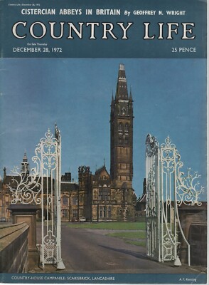 1972 Country Life Magazine 28 December 1972 Vintage