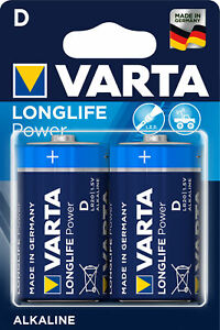 20 x Varta Longlife Power HighEnergy 4920 Mono D Alkaline LR20 1,5V Batterie 