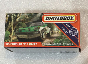 Details about   Matchbox 2020 Power Grab Jungle Series Sealed in Box '85 Porsche 911 Rally