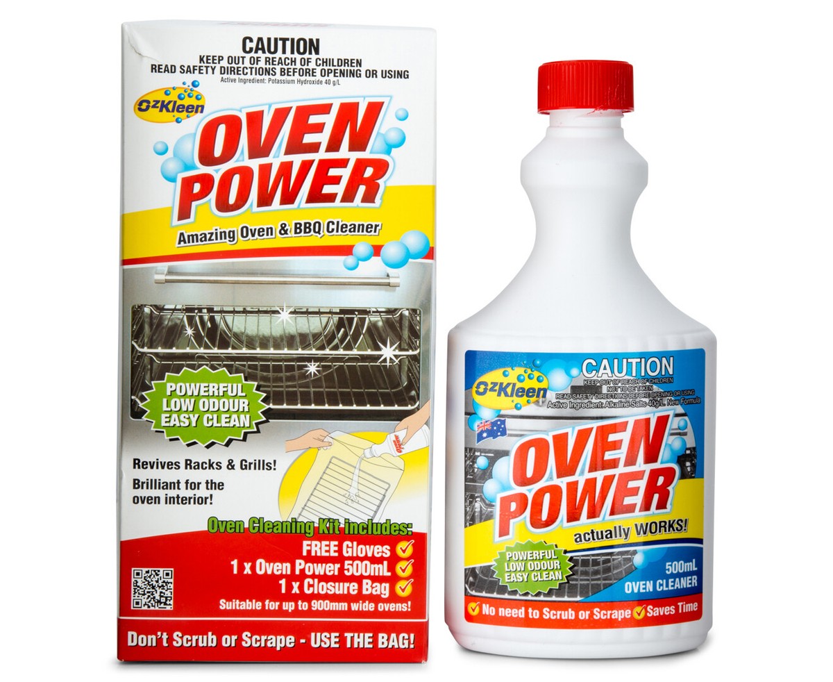 500ml Ozkleen Oven Power Cleaner Kit Air fryer Grill BBQ - Main Image