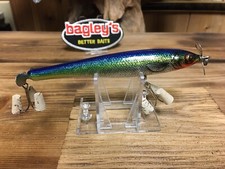 Vintage Bagley Balsa 5" Twin Spinner TSPM5 Color H79S Bass Fishing Lure