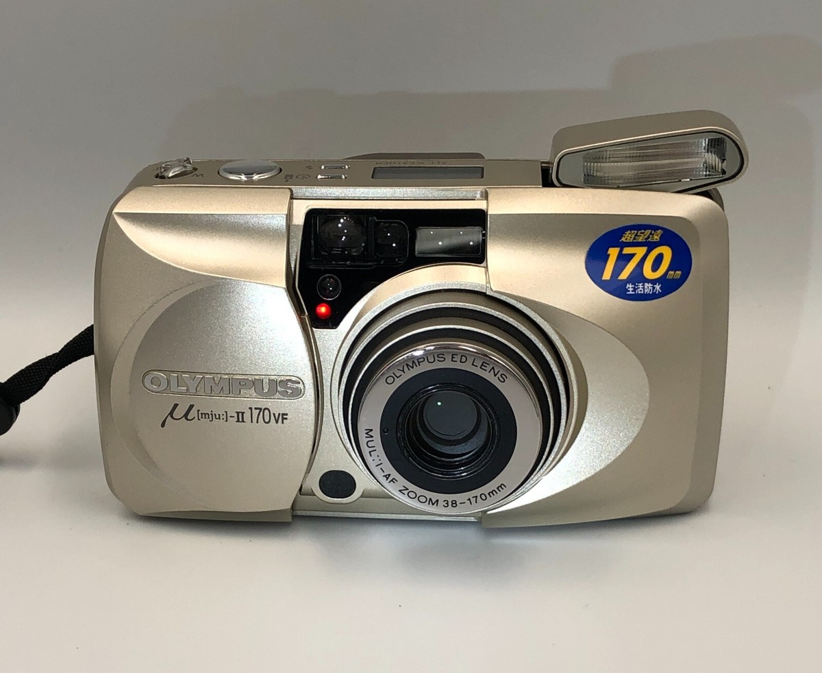 OLYMPUS μ Ⅱ 170 VF Olympus Mju-II 170 VF – Compact Film Camera with Ultra-Long