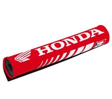 PARACOLPI PROTEZIONE MANUBRIO TRAVERSINO BLACKBIRD ROSSO LOGO HONDA CR CRF XR XL