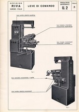 Rigiva U.2 Universal Milling Machine Use and Maintenance Manual PDF