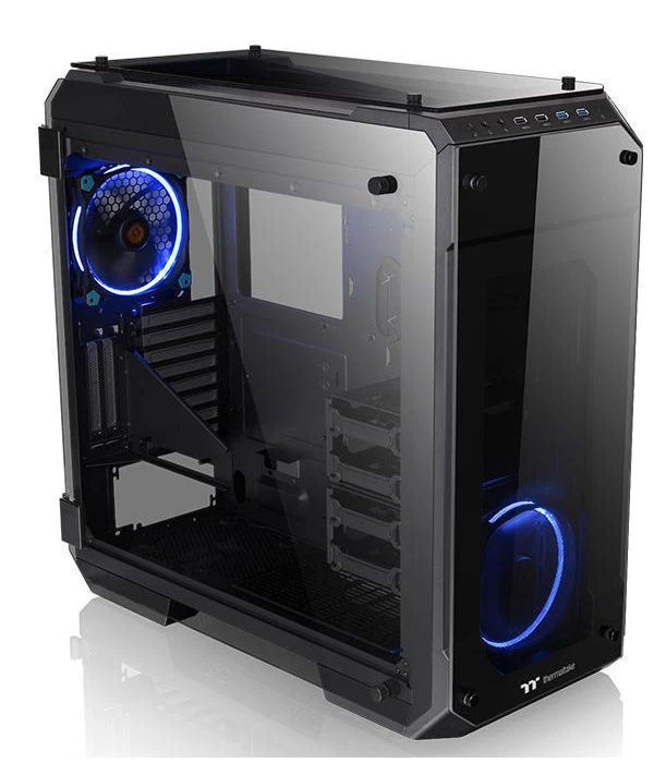 Thermaltake CA-1I7-00F1WN-01 View 71 Tempered Glass RGB Edition Full Tower Chass - Image 3 of 3
