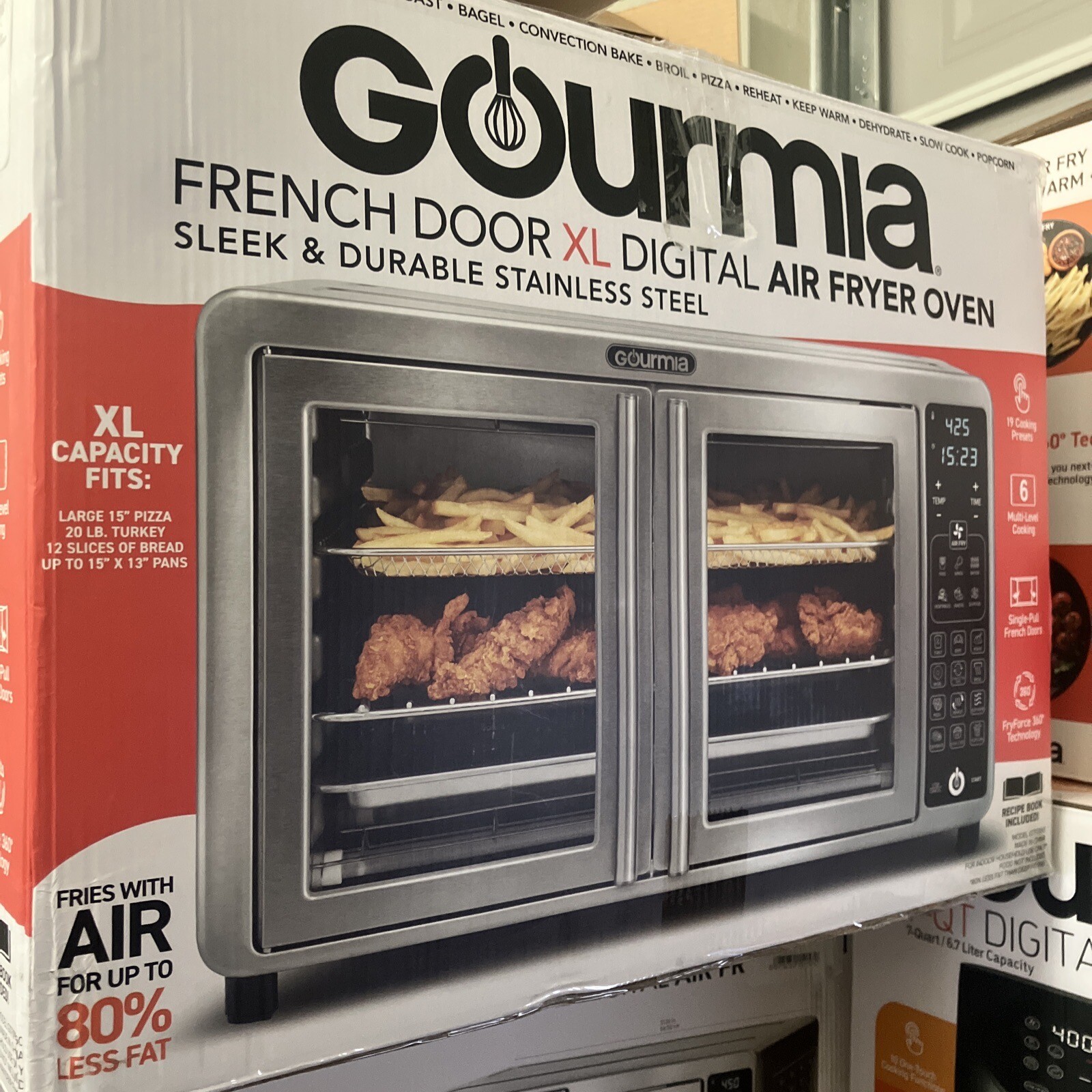 Gourmia 14 Qt All-in-one Air Fryer Manual Gourmia Air Fryer