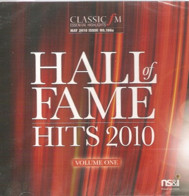 Classic FM Nr. 186a - Hall of Fame Hits 2010 1 (CD 2010) Promo; KOSTENLOS UK P&P; *NEU