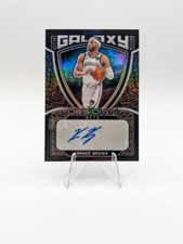 Bruce Brown 2020-21 Obsidian Galaxy Auto SP /149 #GAL-BBR Nets