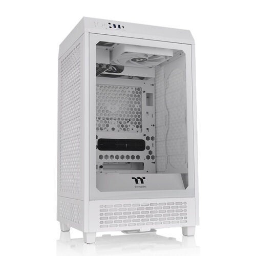 Thermaltake Tower 200 Mini-ITX Caja de computadora; 2x140mm Ventilad