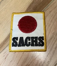 SACHS Vintage 1970s Motorcycle Patch 2.5”
