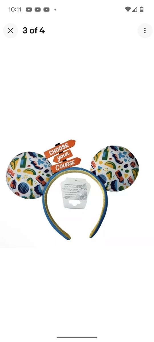 Disney Parks Epcot Food & Wine Festival Choose Your Course  display picture 1