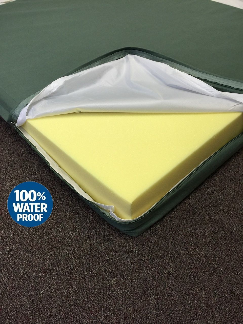 Durable Canvas zipper cover + waterproof liner for dog bed pet bed eBay