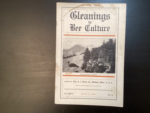 Lot of 4 Gleanings In Bee Culture 1908, 1909 A. I. Root Company - Picture 4 of 24