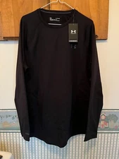 Mens Under Armour Coldgear Base 4.0 Fitted Long Sleeve Black XL