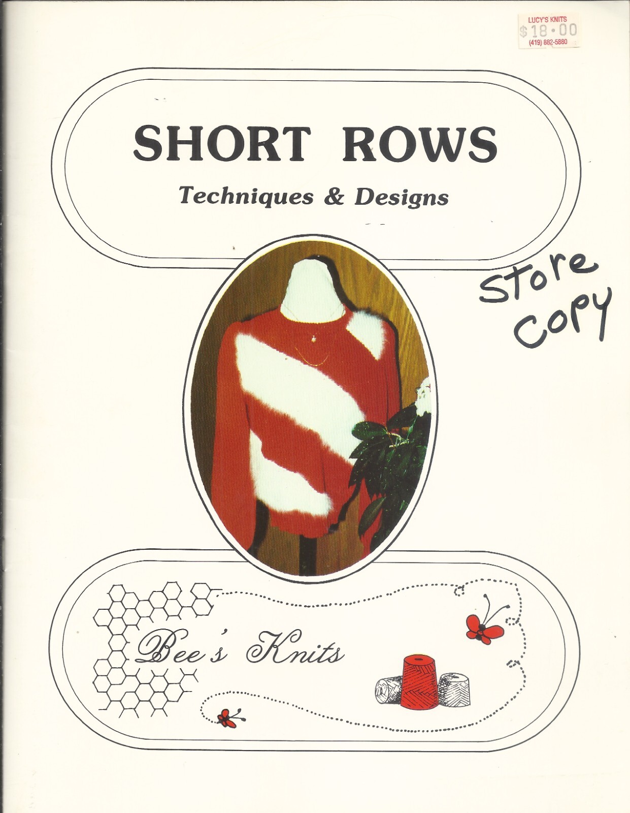 FILA Short Rows Techniques & Designs di Bee's Knits; 1986; Maglieria a macchina