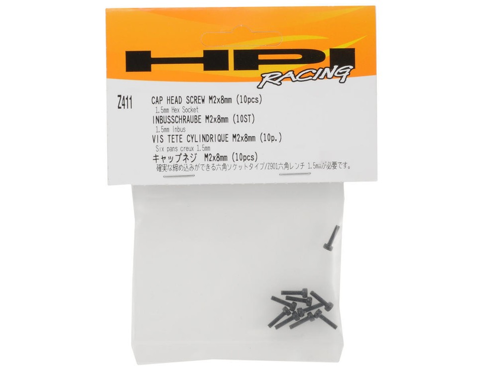 HPI Racing Stifte 2x8mm – 12 Stück, Hochwertiges Modellbau-Zubehör Für RC-Cars