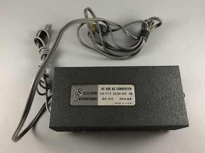 AC 606 AC CONVERTER ELECTRON INTERNATIONAL Untested el.1
